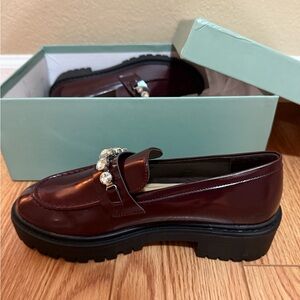 C. Paravano Loafers with Crystal Embellishments